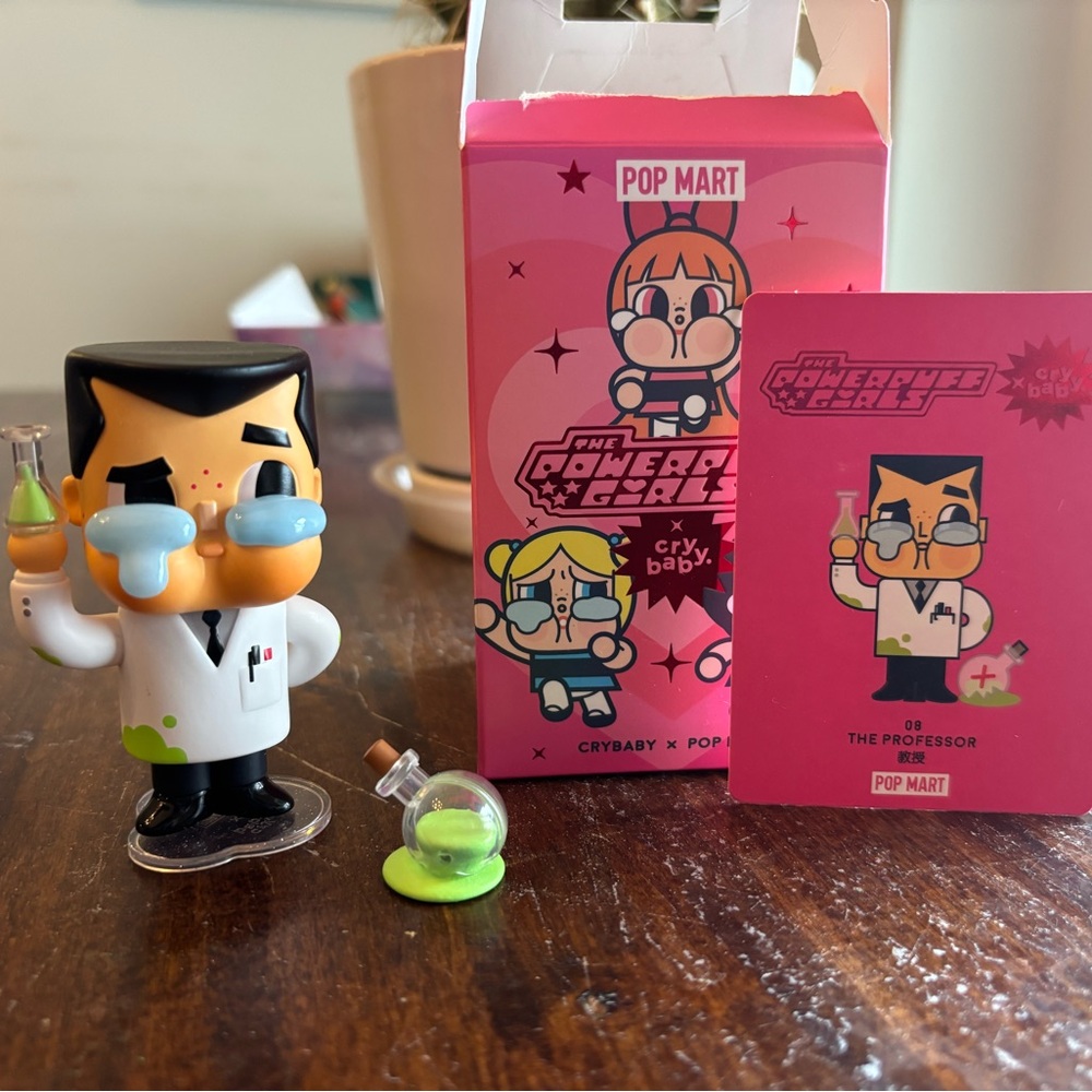 POPMART Powerpuff GirlsxCrybaby: The Professor Figure